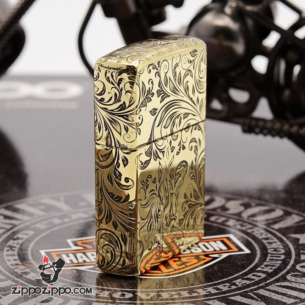 Bật Lửa Zippo Đồng Khắc Hình Tiên Nữ