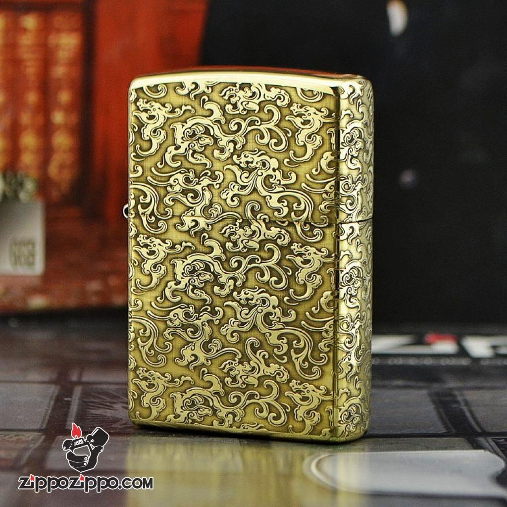 Bật lửa Zippo phiên bản chạm khắc nổi mây bao quanh