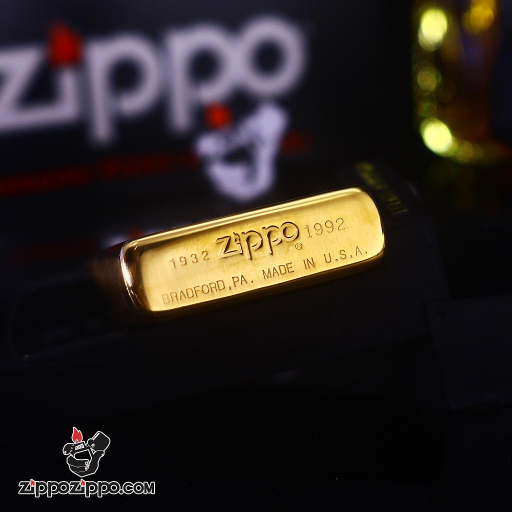 Zippo La Mã đồng bóng hình Đại Bàng sản xuất 1992