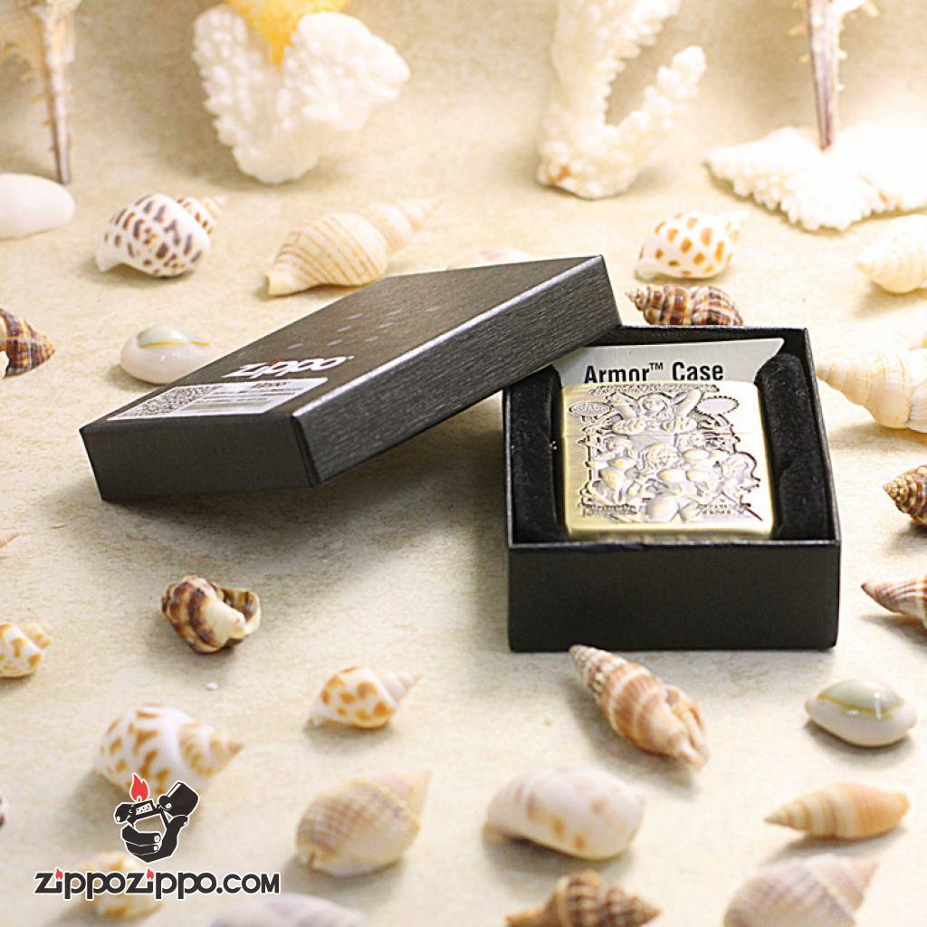 Bật Lửa Zippo Chạm Khắc Nữ Thần Gợi Cảm