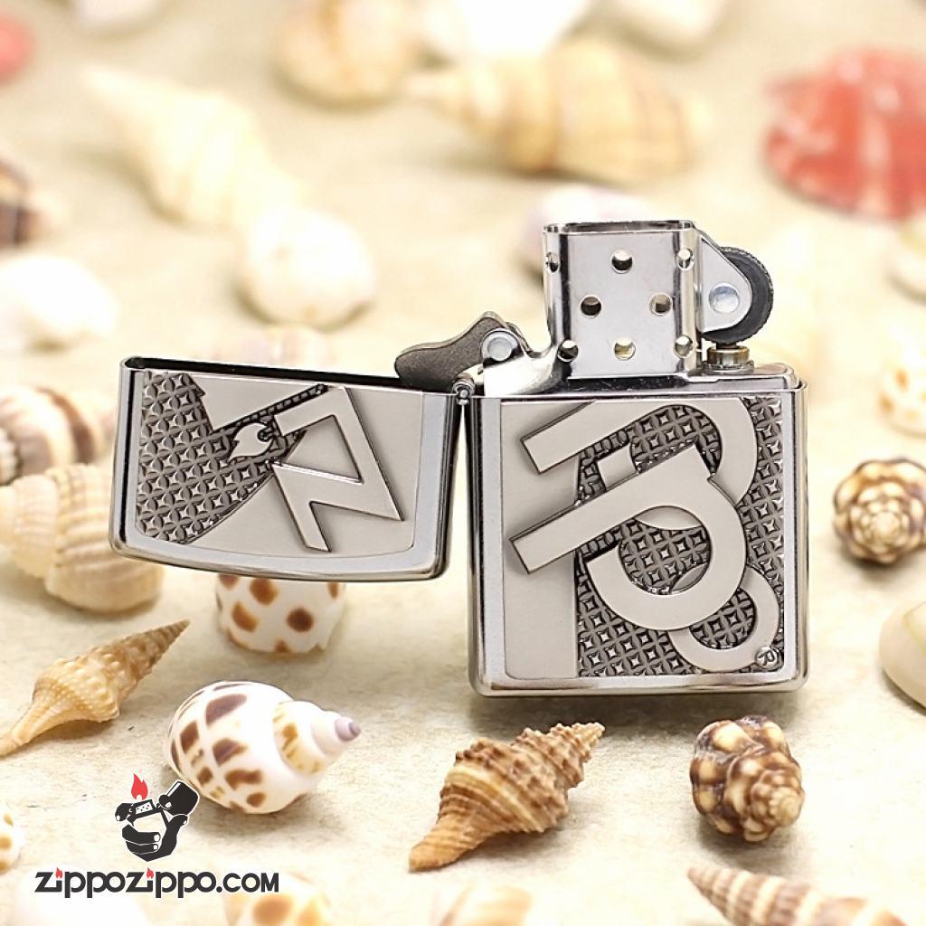 Bật Lửa Ốp Lô Gô Zippo Sang Trọng