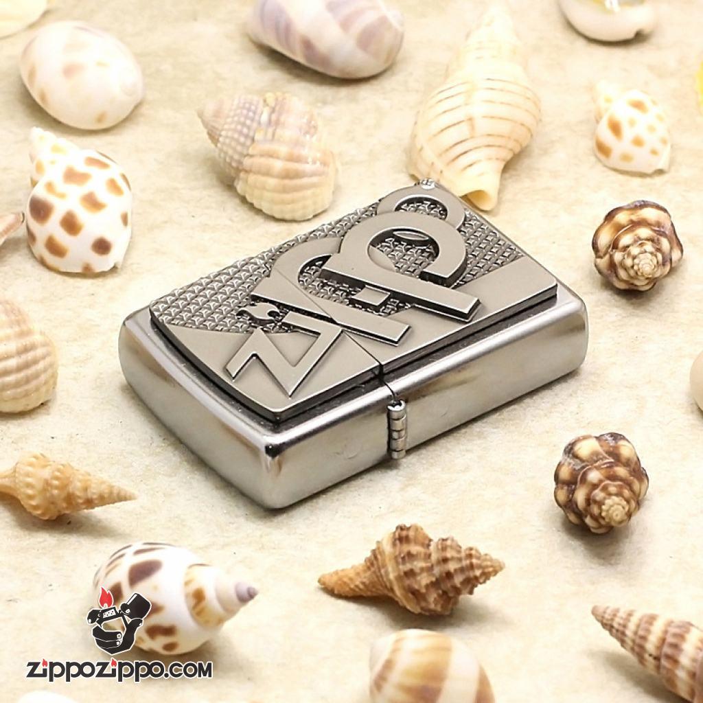 Bật Lửa Ốp Lô Gô Zippo Sang Trọng