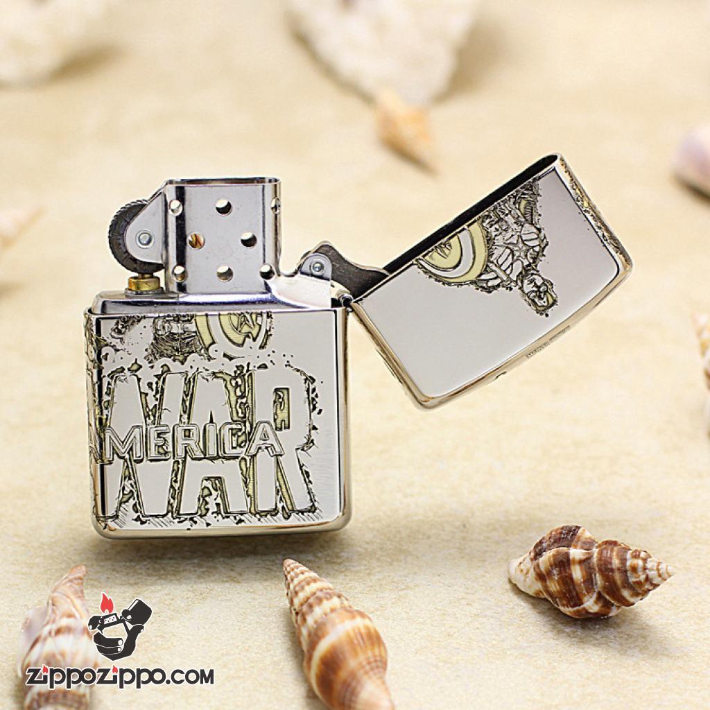 Bật Zippo Khắc Đội Trưởng America