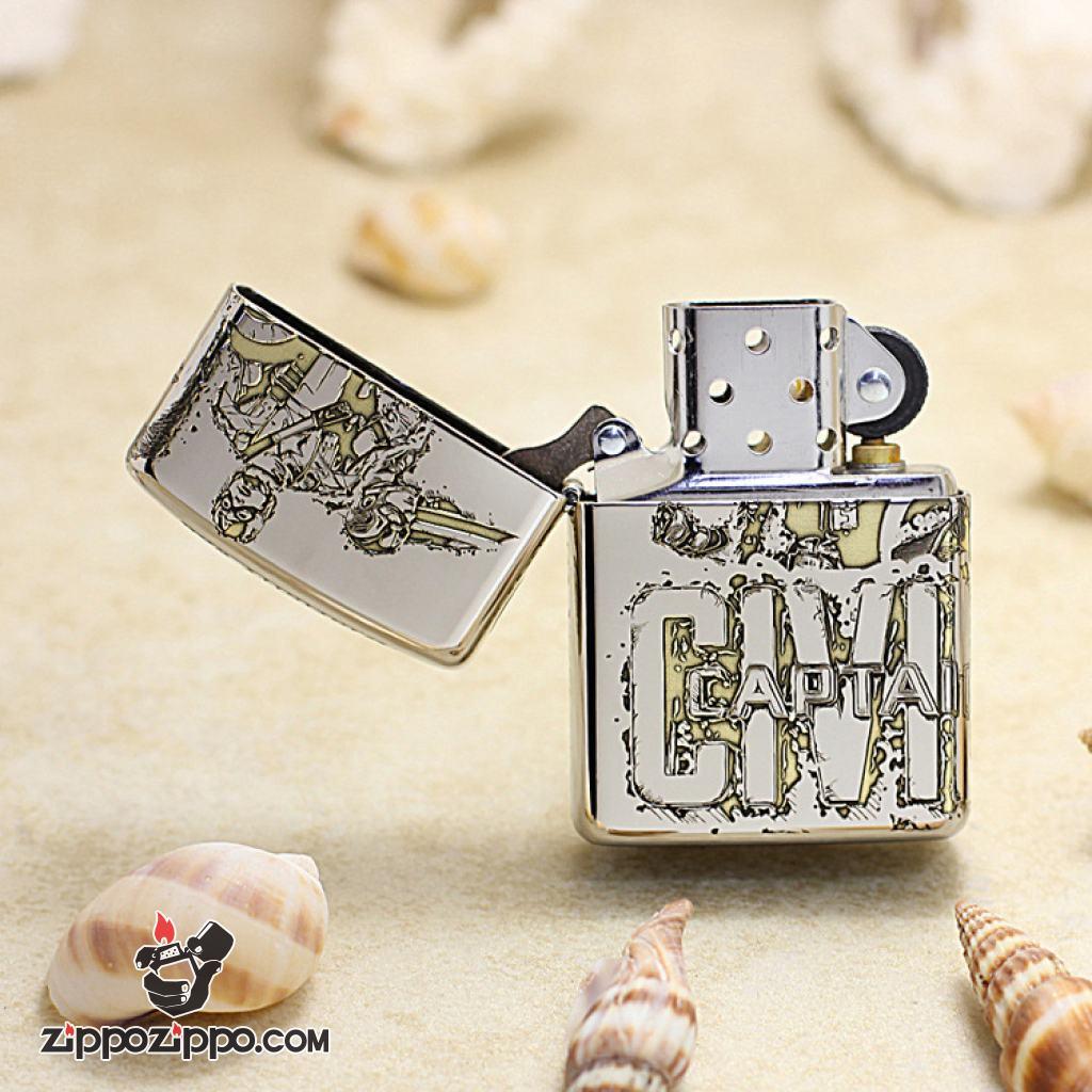 Bật Zippo Khắc Đội Trưởng America