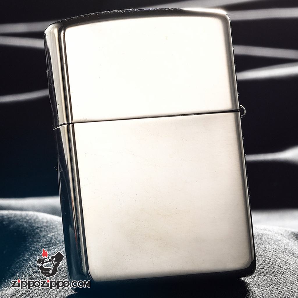 Bật Lửa Zippo Bạc Nguyên Khối Cao Cấp Khắc Love Vỏ Dầy Bản Armor