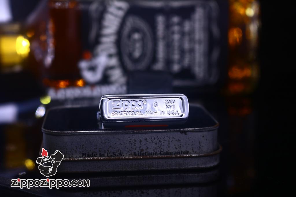 Zippo Cổ bạc xước in 49ERS sản xuất năm 2000