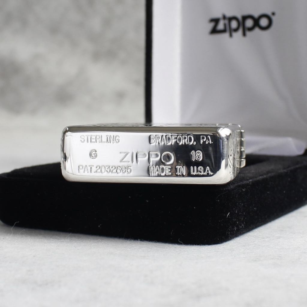 Bật Lửa Zippo Bạc Nguyên Khối Cao Cấp Khắc  Constantine  Phiên Bản 1941