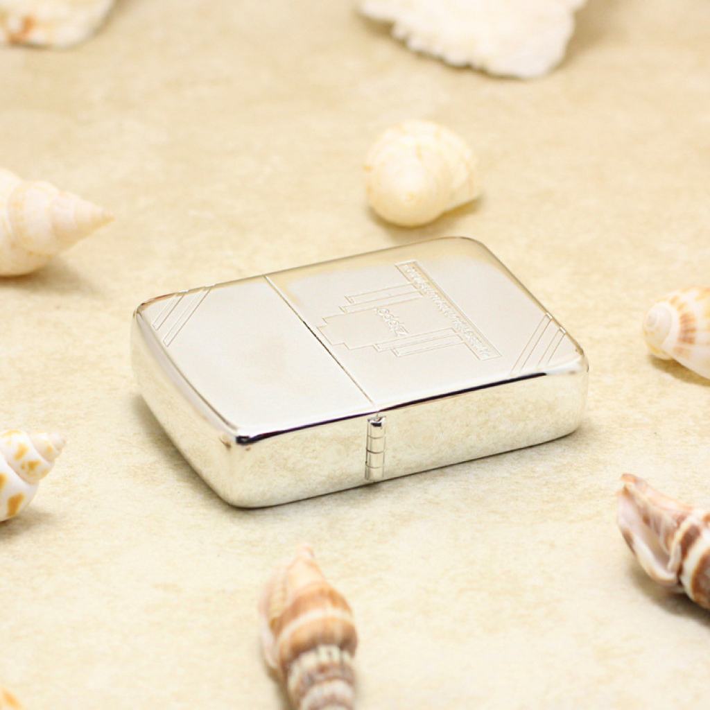 Bật Lửa Zippo Phiên Bản 1941 Bạc Khắc Nhà Máy Zippo
