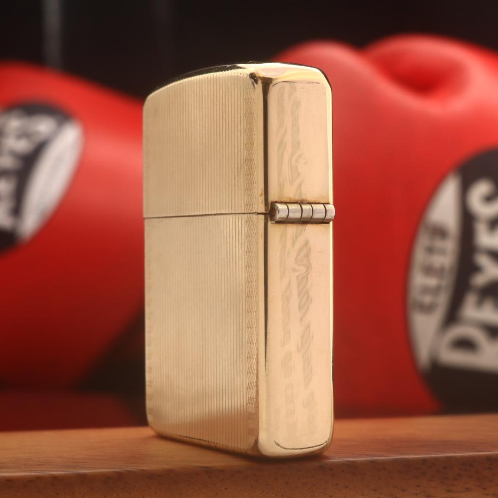 Zippo Bọc Vàng Nguyên Khối 10K Gold-Filled Sản Xuất Năm 1960s
