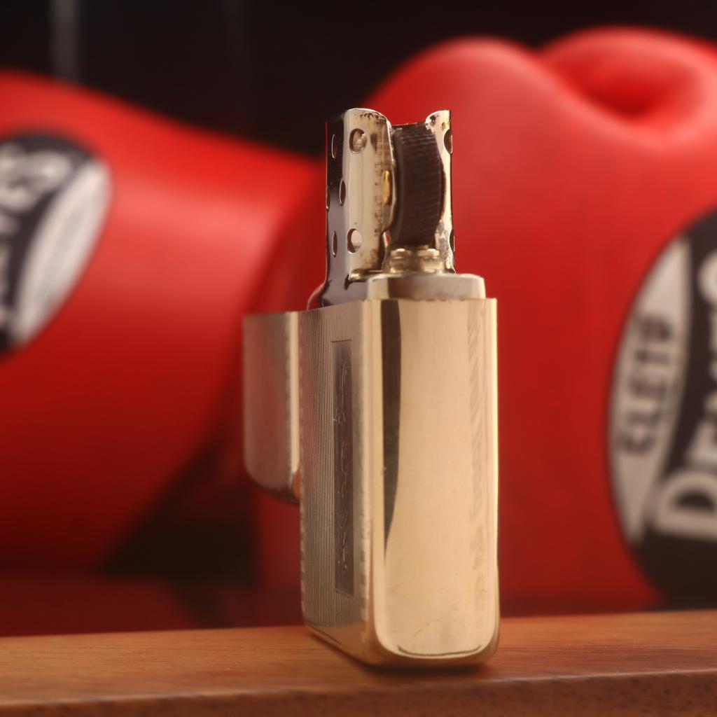 Zippo Bọc Vàng Nguyên Khối 10K Gold-Filled Sản Xuất Năm 1960s