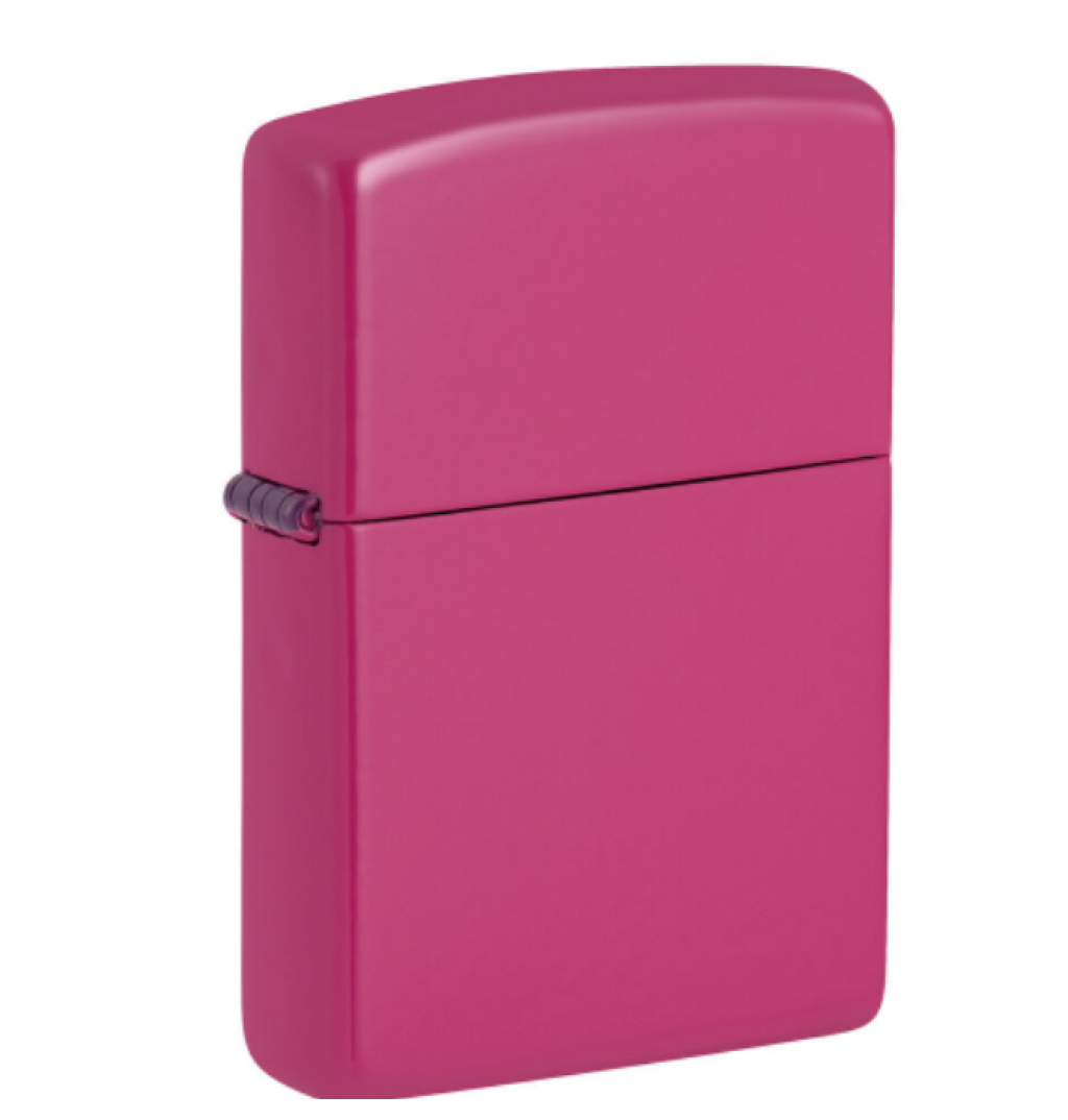 Bật Lửa Zippo Sơn Tĩnh Điện Màu Tím Hồng Bóng- Sku 49846 – Zippo Frequency