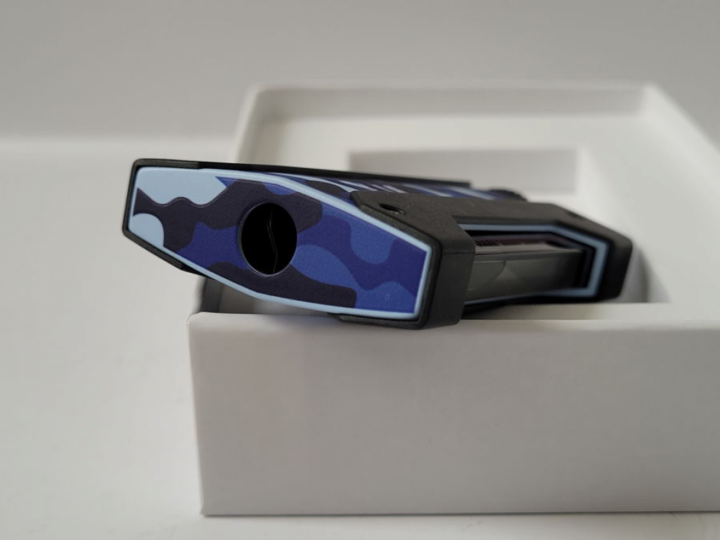 S.T. Dupont Defi Extreme Blue Camo, Camouflage Lighter 021411