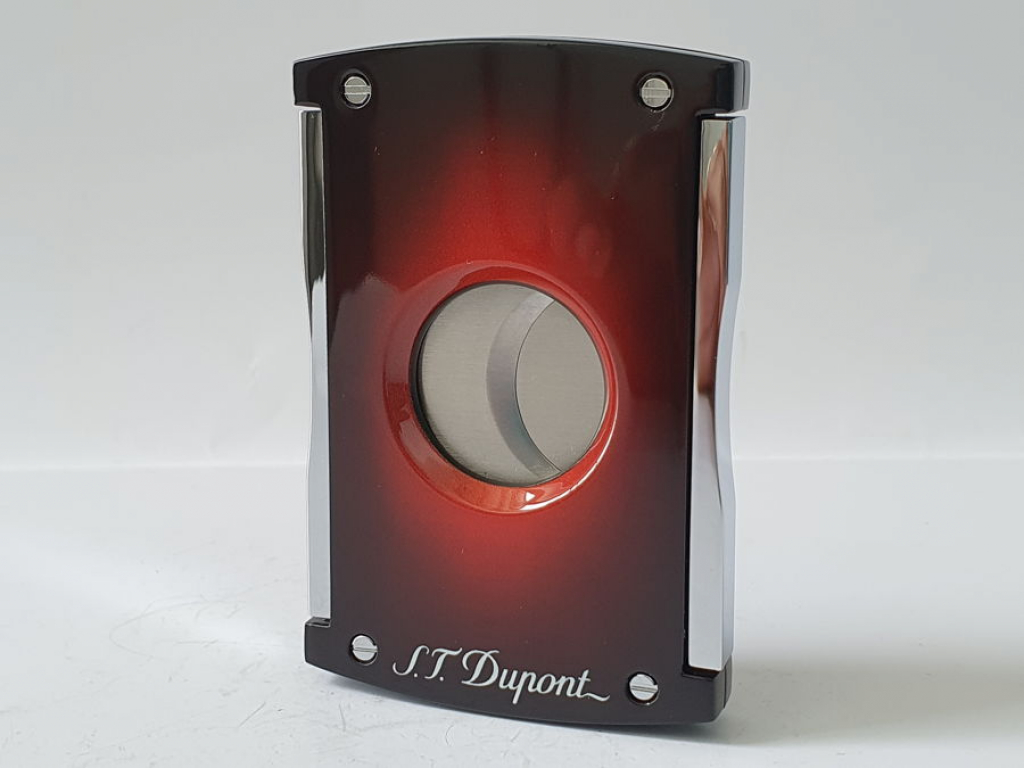 S T Dupont MaxiJet Cigar Cutter Sunburst Brown