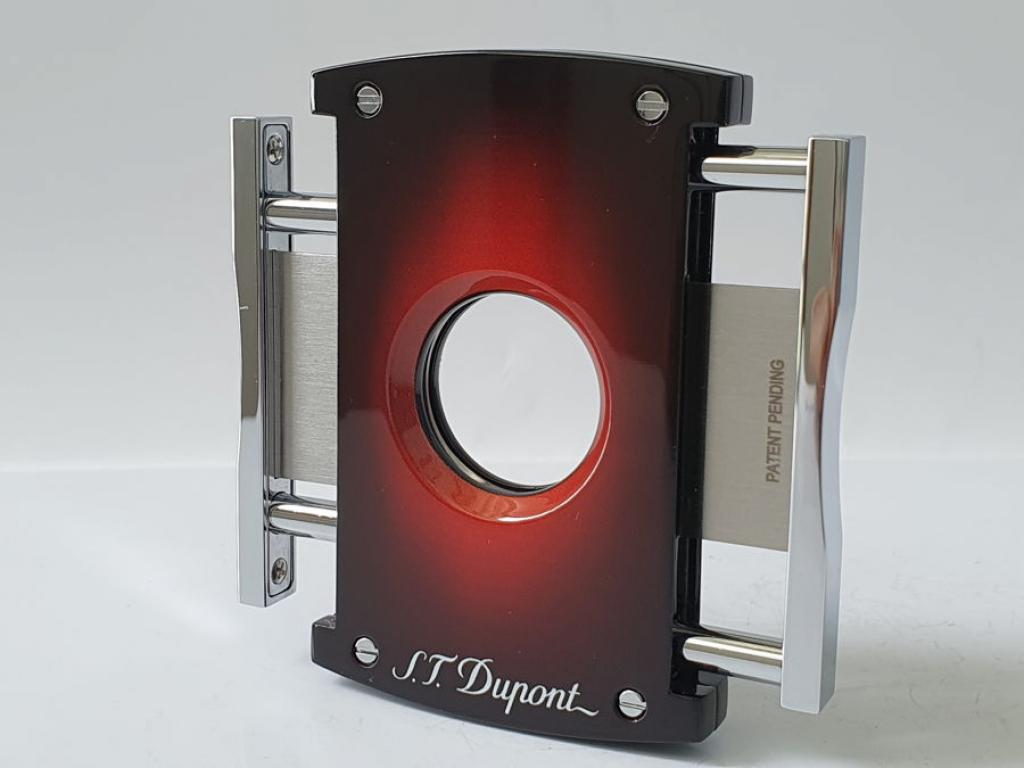 S T Dupont MaxiJet Cigar Cutter Sunburst Brown