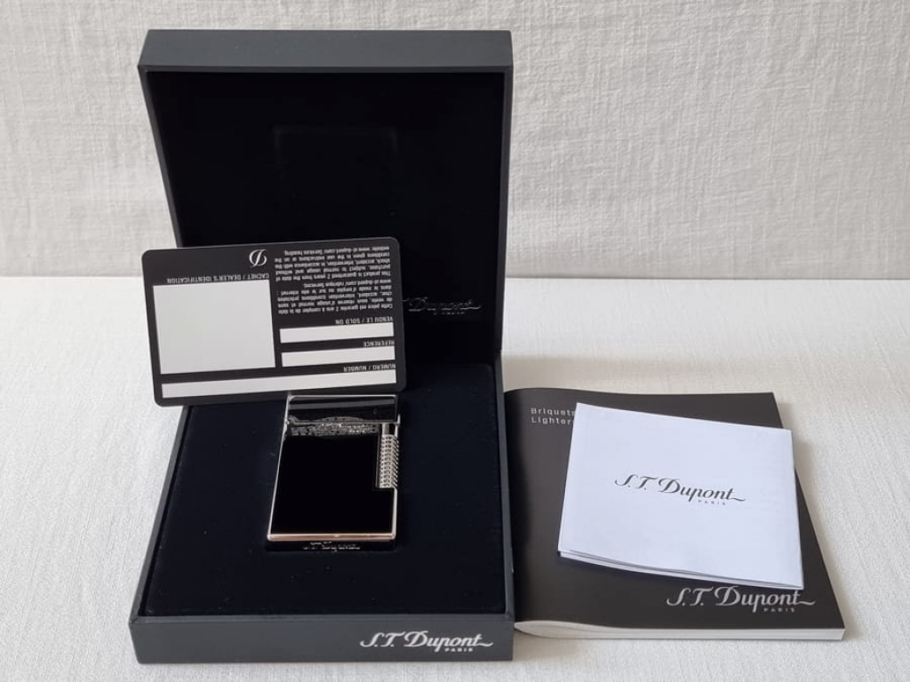 S.T. Dupont LeGrand Lighter, Dual Soft Flame & Torch