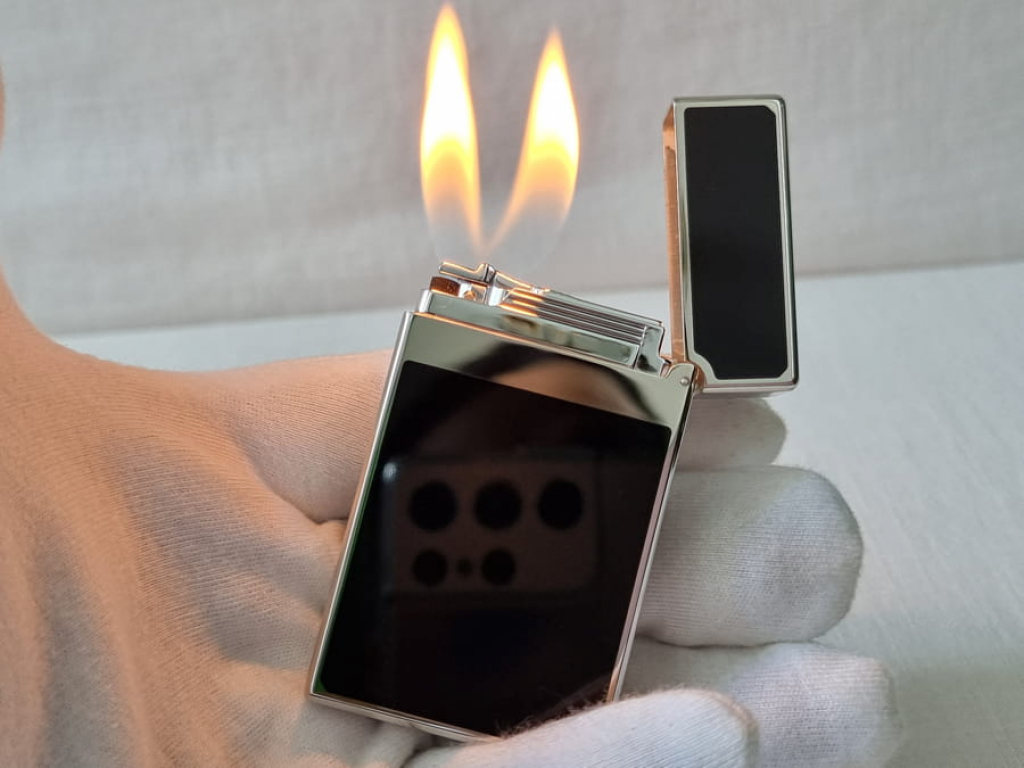 S.T. Dupont LeGrand Lighter, Dual Soft Flame & Torch