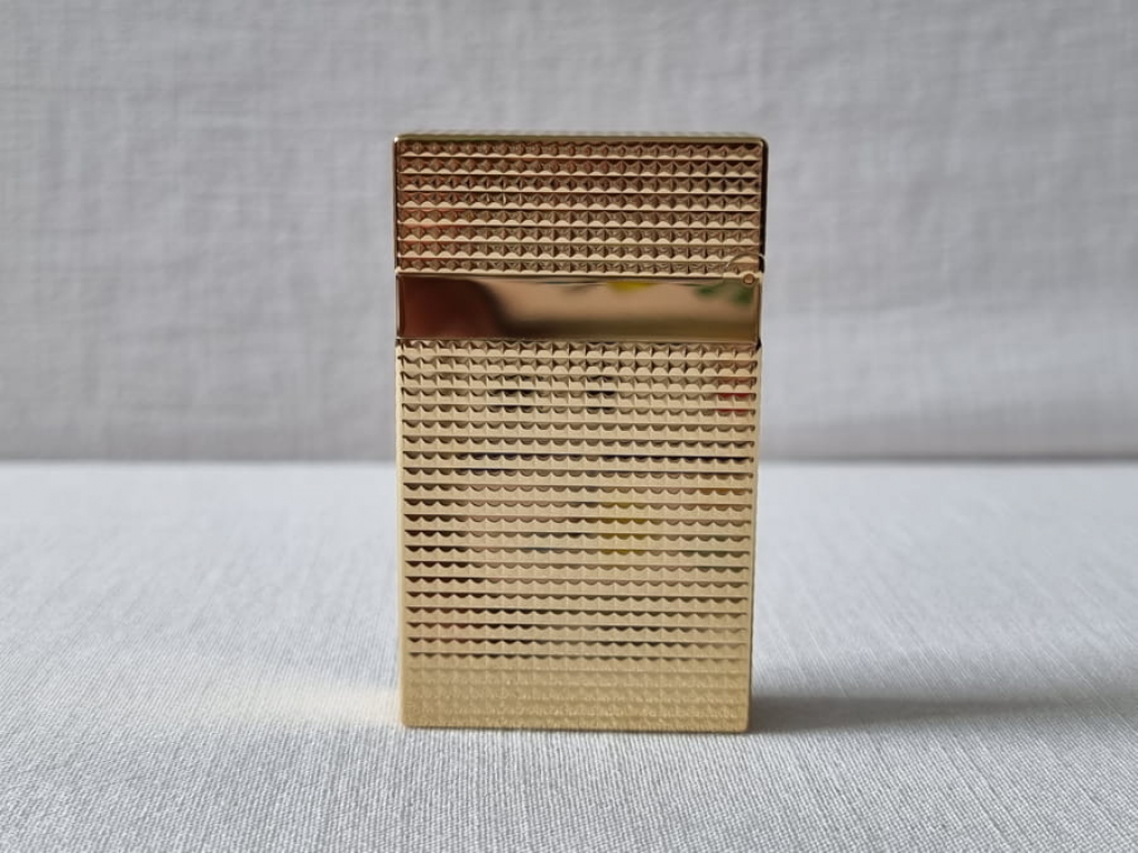S.T Dupont Ligne2 Diamond Head Gold Plated 016284
