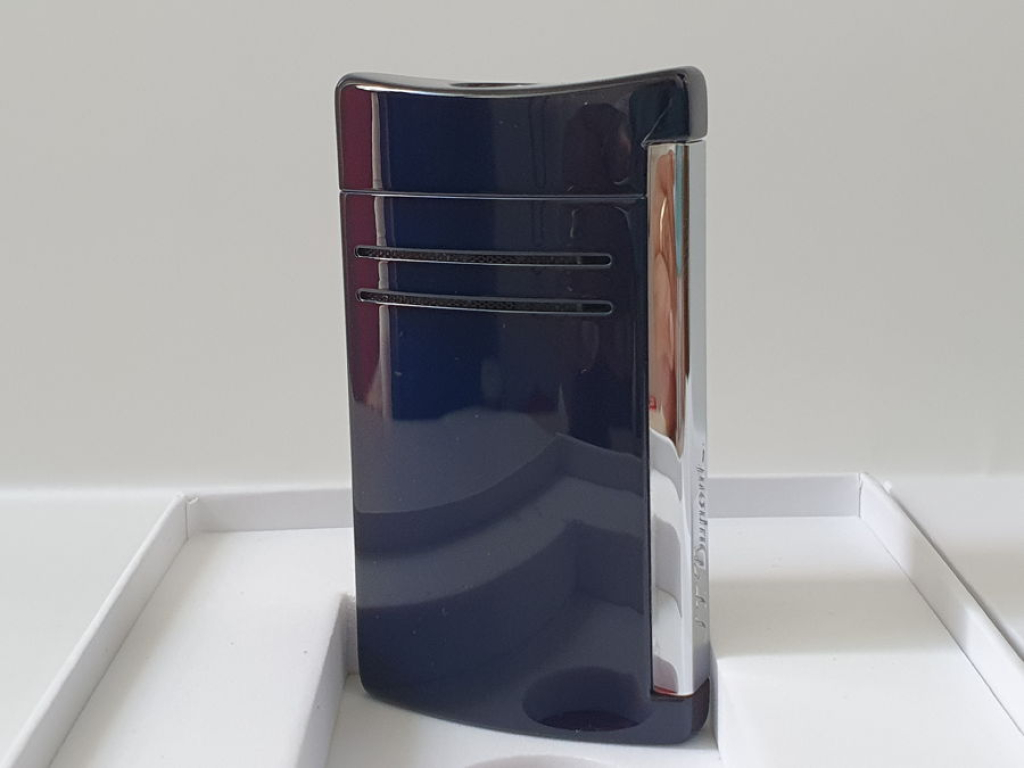 S.T. Dupont MaxiJet Lighter Midnight Blue 020102N