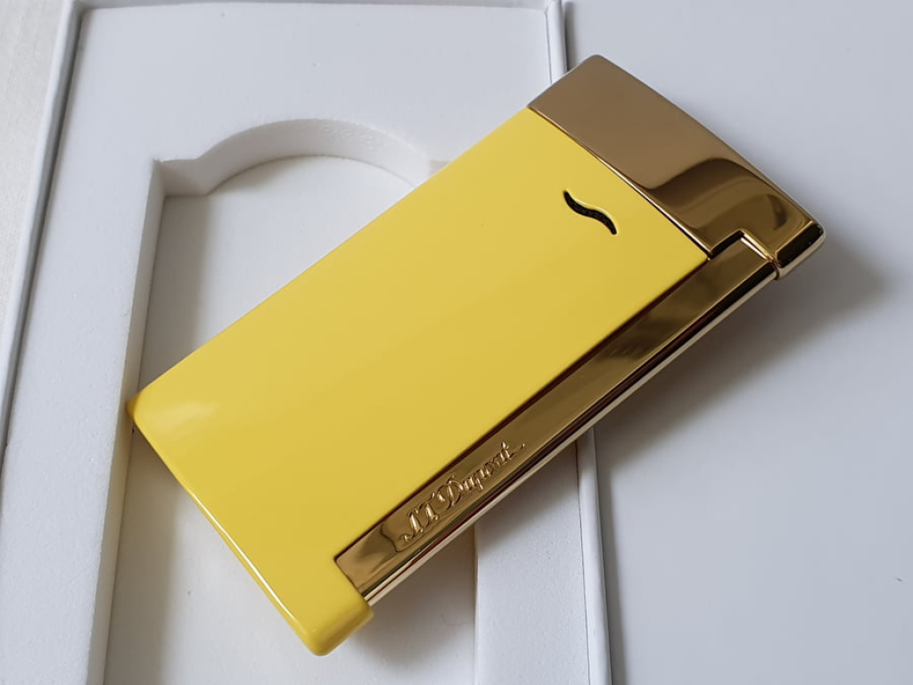 S.T. Dupont Slim 7 Vanilla Yellow Gold 027780