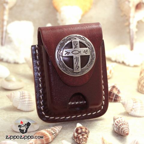 Bao Da Đựng Zippo Cao Cấp Kiểu Dáng Sang Màu Da Trọng Ốp Hình
