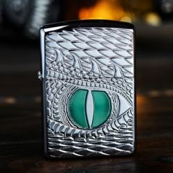Bật Lửa Zippo phiên bản mắt rồng - Mã SP: ZPC0477