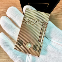 BẬT LỬA Dupont 2line 007 mạ vàng Limited năm 2018 - Mã SP: ZPC04088