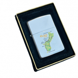 BẬT LỬA ZIPPO 1979 CHỦ ĐỀ ĐẢO GUAM CỦA MỸ - Mã SP: ZPC4215