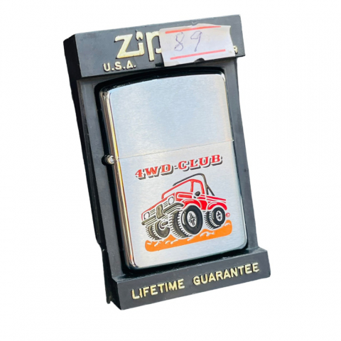 BẬT LỬA ZIPPO 1989 CHỦ ĐỀ 4WD-CLUB