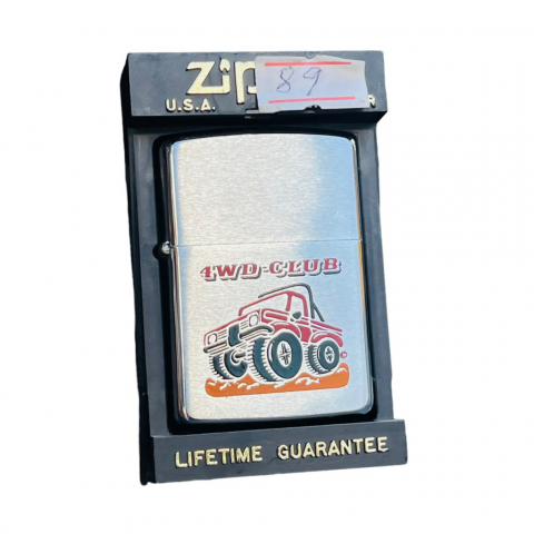 BẬT LỬA ZIPPO 1989 CHỦ ĐỀ 4WD-CLUB