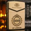 Bật Lửa Zippo 204 Đồng Khắc Bao  555