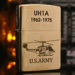 Bật Lửa Zippo 204B Khắc Máy Bay UH-1A - Mã SP: ZPC2235