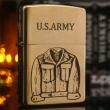 Bật Lửa Zippo 204B Khắc U.S.ARMY