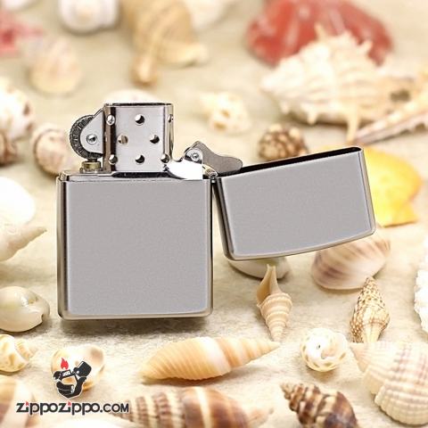 Bật Lửa Zippo 21192 Chrome khắc Nhẫn Lửa