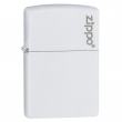 Bật Lửa Zippo Sơn Màu Trắng - Logo Zippo SKU 214ZL – Zippo White Matte With Logo