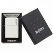 Bật Lửa Zippo Sơn Màu Trắng - Logo Zippo SKU 214ZL – Zippo White Matte With Logo