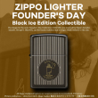 Bật Lửa Zippo  49629 - Kỷ Niệm Ngày Sinh Ông Tổ Zippo Bản đen