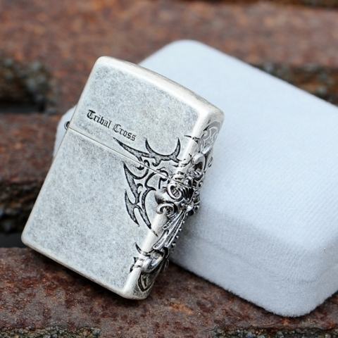 Bật lửa Zippo bạc cổ phiên bản Angels