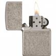 Bật Lửa Zippo Vỏ Dày Mạ Chrome Màu Bạc Giả Cổ - SKU 28973 – Zippo Armor Antique Silver Plate