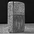Bật Lửa Zippo Bạc Nguyên Khối Cao Cấp Chạm Khắc Constantine Bản 1941