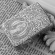 Bật Lửa Zippo Bạc Nguyên Khối Cao Cấp Chạm Khắc Constantine Bản 1941