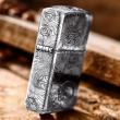 Bật Lửa Zippo Bạc Nguyên Khối Cao Cấp Chạm Khắc Long Phụng Chanh Đấu Bản Vỏ Mỏng