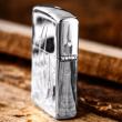 Bật Lửa Zippo Bạc Nguyên Khối Cao Cấp Hổ Và Móng Hổ Vỏ Dày Bản Armor