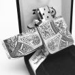 Bật Lửa Zippo Bạc Nguyên Khối Cao Cấp Khắc Bốn Hiệp Sĩ Bản 1941