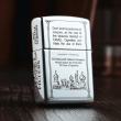 Bật Lửa Zippo Bạc Nguyên Khối Cao Cấp Khắc Camel Bản Vỏ Dầy Armor