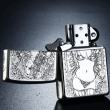 Bật Lửa Zippo Bạc Nguyên Khối Cao Cấp Khắc Chạm Khắc  Khắc Hình Cô Gái Sexy Vỏ Dầy Bản Armor