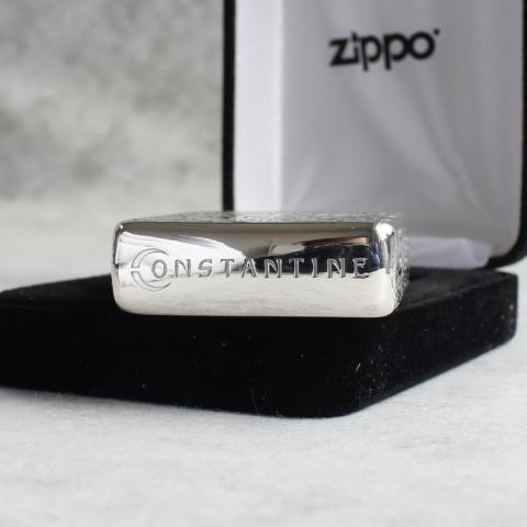 Bật Lửa Zippo Bạc Nguyên Khối Cao Cấp Khắc  Constantine  Phiên Bản 1941