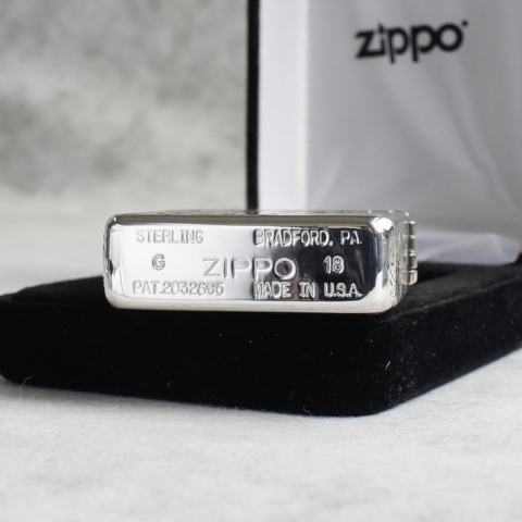 Bật Lửa Zippo Bạc Nguyên Khối Cao Cấp Khắc  Constantine  Phiên Bản 1941