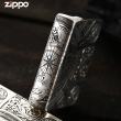 Bật lửa Zippo Bạc nguyên khối cao cấp khắc Hình Thần Chết Bản Amor.
