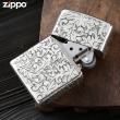 Bật lửa Zippo Bạc nguyên khối cao cấp khắc Hoa Văn Hình Nổi Bản Amor.