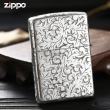 Bật lửa Zippo Bạc nguyên khối cao cấp khắc Hoa Văn Hình Nổi Bản Amor.